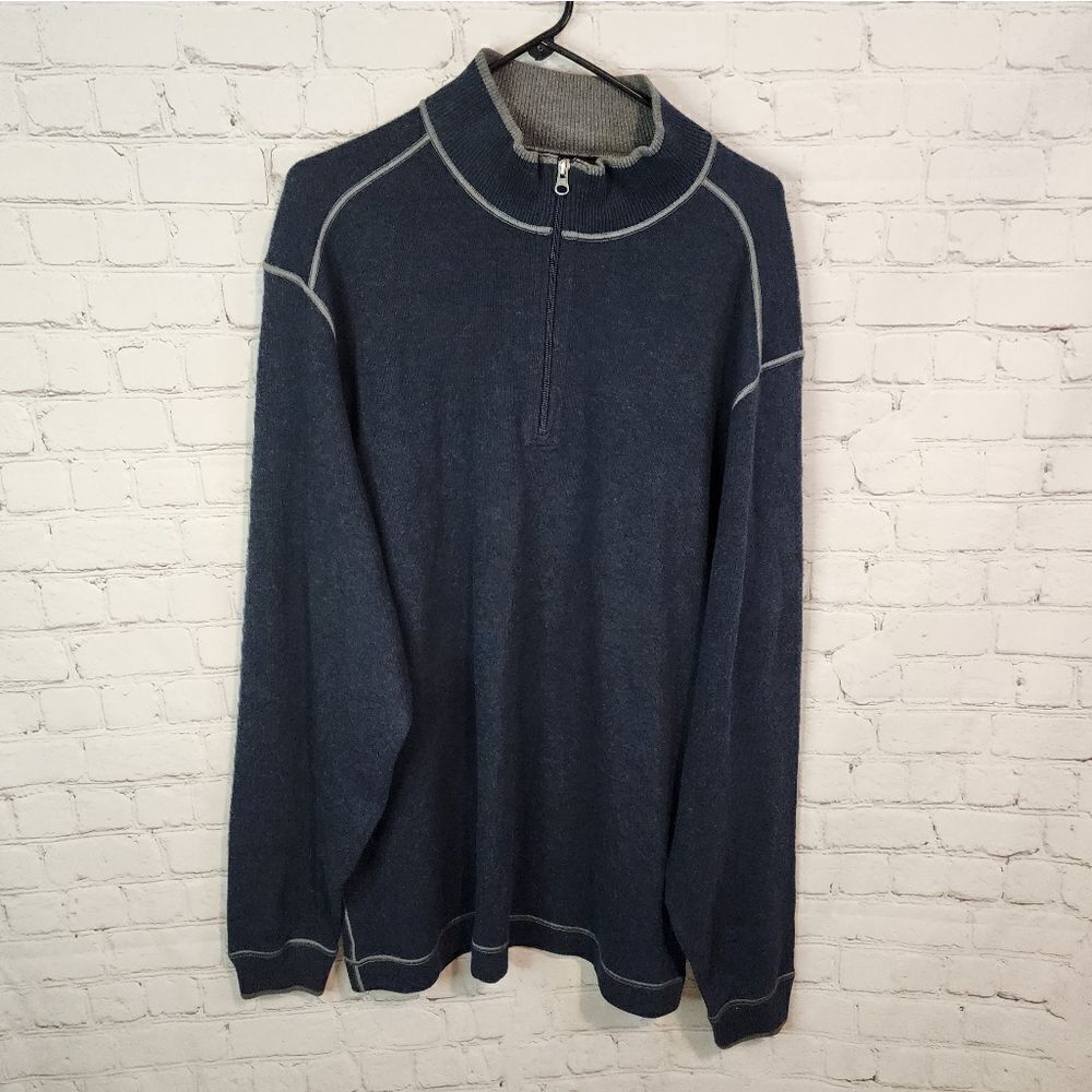 Men's Cutter & Buck zip-up sweater, size LT